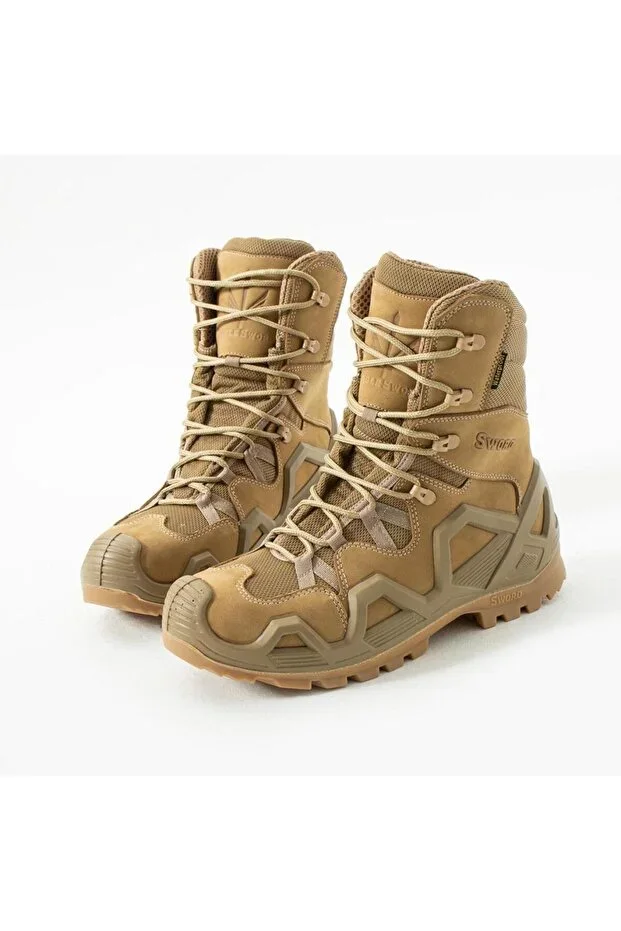 Genuine Leather Waterproof Men's & Women's Tactical Military Winter Boots and Postals SS603