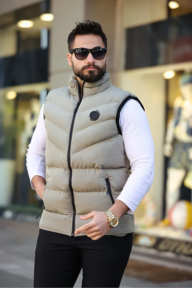 NEW SEASON ARMA DETAIL WATERPROOF PUFFER VEST