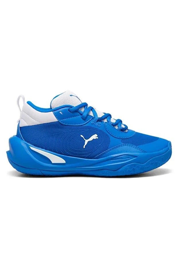 Playmaker Pro Jr Children's Blue Basketball Shoes 31037005