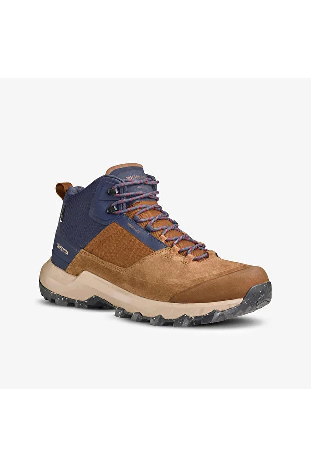 Quechua Men's Waterproof Outdoor Boots - Brown - MH500 Mid