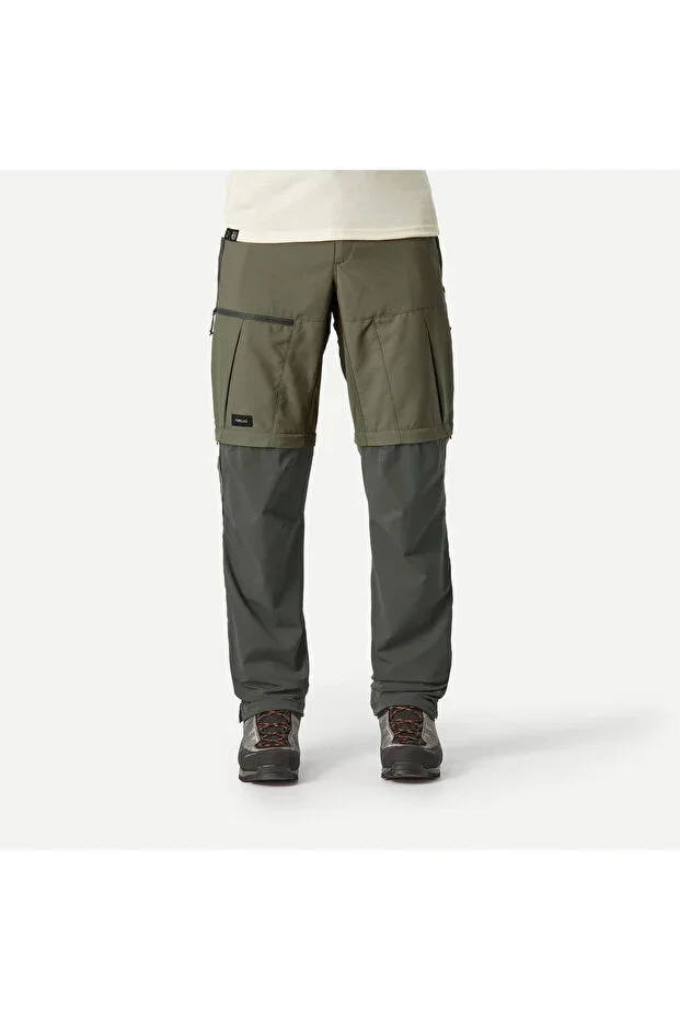 Simond Men's Modular Outdoor Trekking Trousers - Khaki - MT500