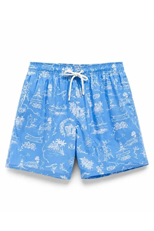 New Season Marea Digital Quick Dry Beach Shorts