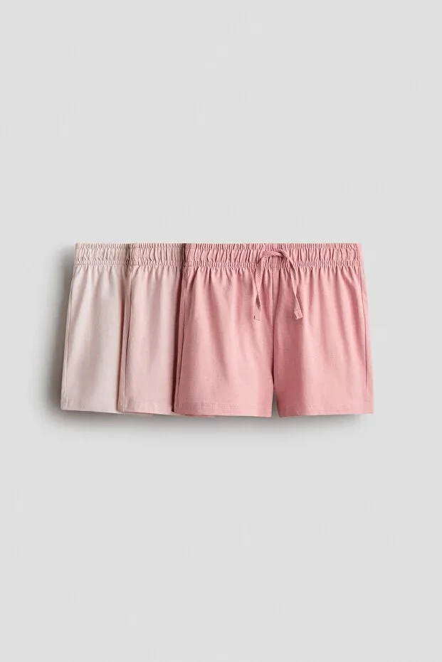 3-Pack Cotton Jersey Shorts