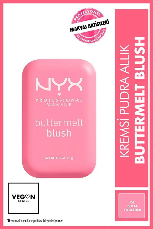 Buttermelt Blush Creamy Powder Blush - 02 Butta Together