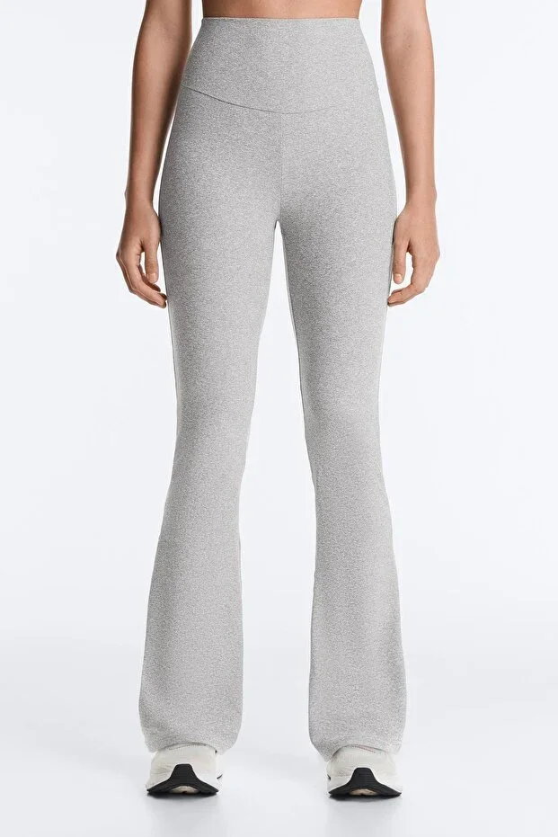 Oysho Comfortlux High Waist Flare Trousers