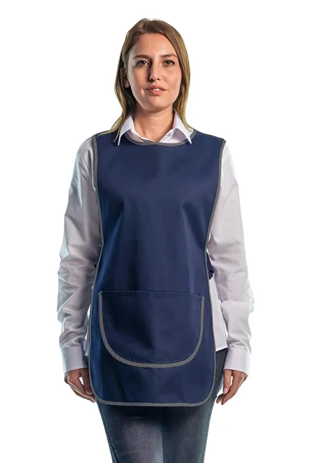 Women's Apron, Navy Blue -94e974- Kitchen, Waiter, Restaurant