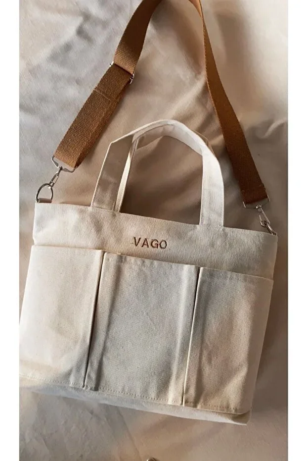 Laptop Size Organic Canvas Bag