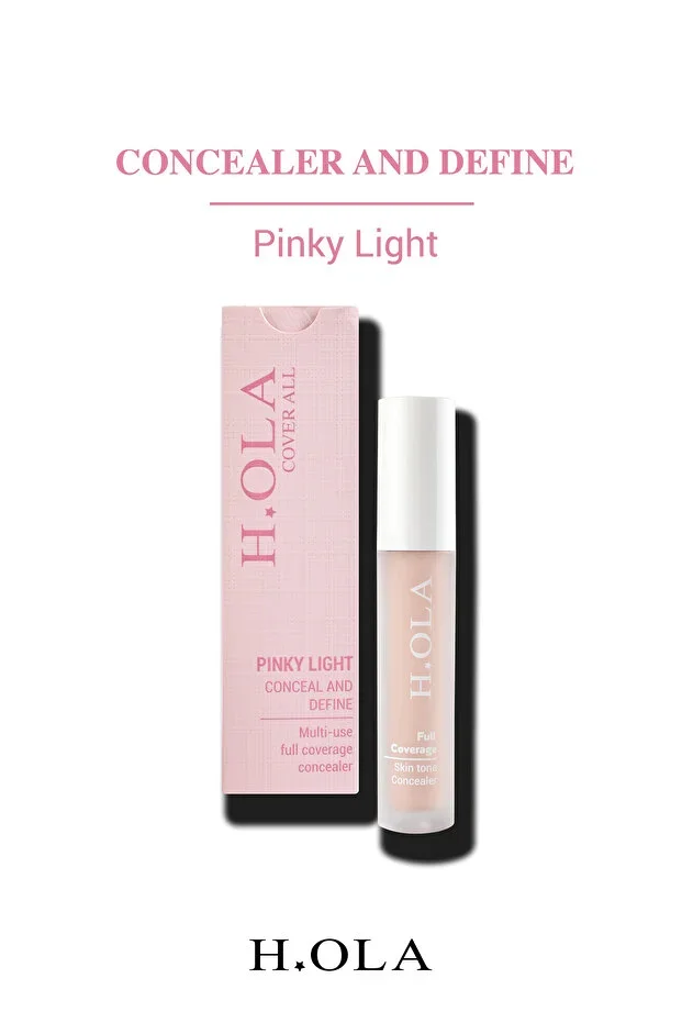 h.OLA Cover All Intensive Coverage | Full Coverage Concealer | Pinky Light