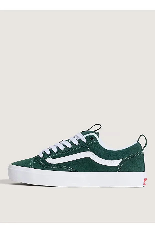 Vans Skate Old Skool 3 Green Leather Men's Lifestyle Shoes