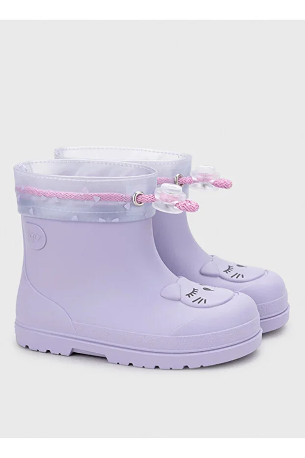 Lila Baby Rain Boot MENDI GATO