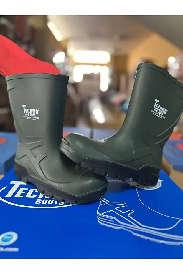 100% Waterproof Unisex O4 Steel Toe-less Work, Agriculture, Farmer, Fisherman Polyurethane Boots short