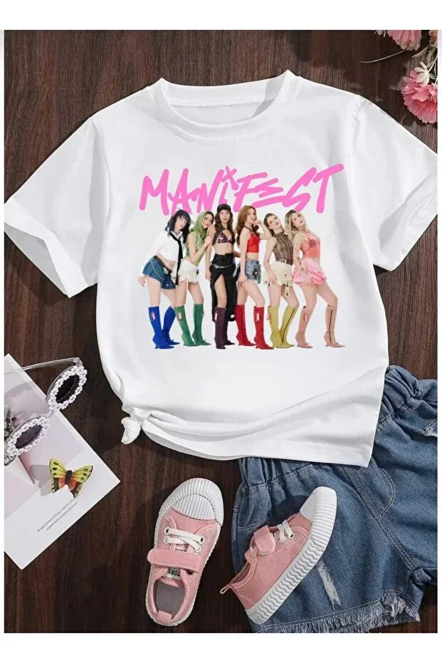 Manifest Design Printed T-shirt