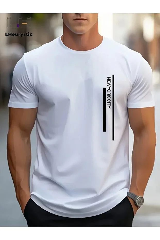 New York City Slim Fit Oversize Cotton T-shirt