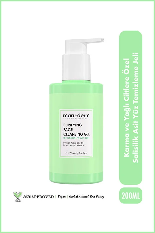 Salicylic Acid Face Cleansing Gel for Combination and Oily Skin 200 ML