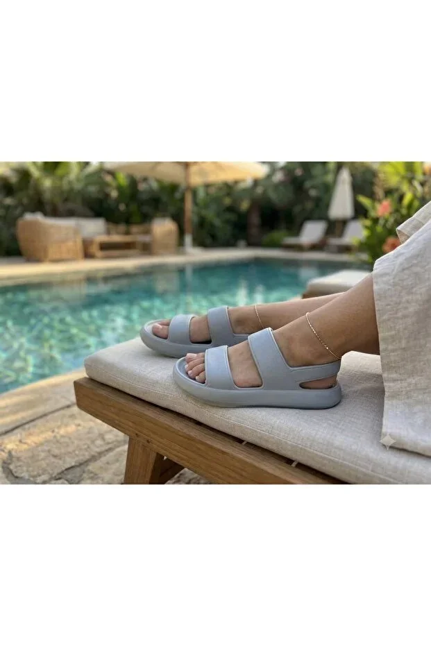 FyzHome Eva Double Band Sandal Daily, Beach, Sea, Slipper