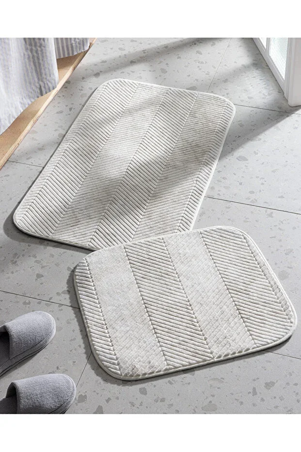 Eze Bathroom Mat - Ivory