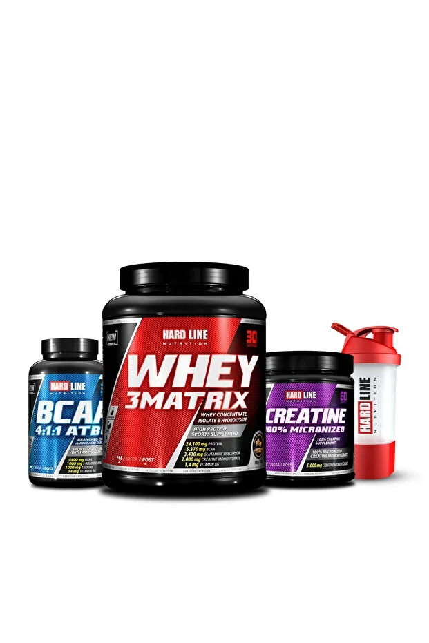 Whey 3matrix 908 G - Chocolate Bcaa 4:1:1 120 Tablets Creatine 100% Micronized 300 G