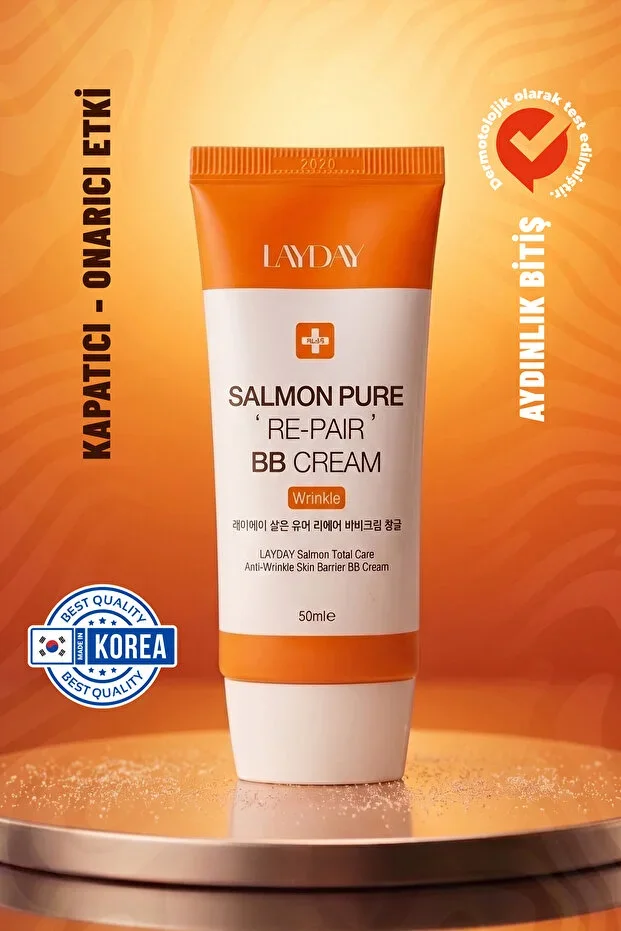 LAYDAY BB Cream with PDRN (Salmon DNA) for Spot Defense, Natural Radiance, Concealing and Repairing 50ml