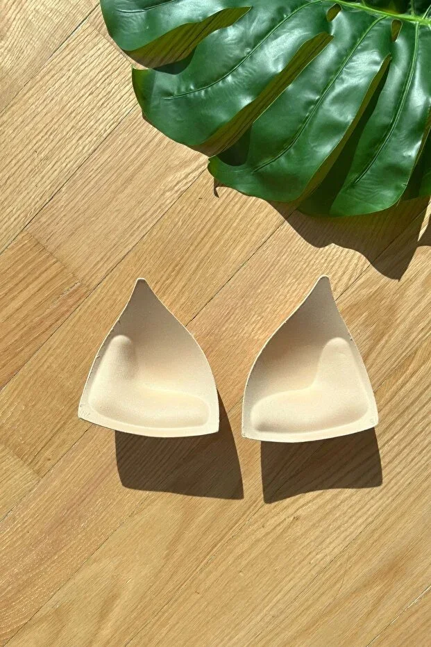 Swimsuit Bikini Support Double Padding Triangle Push-up Pad