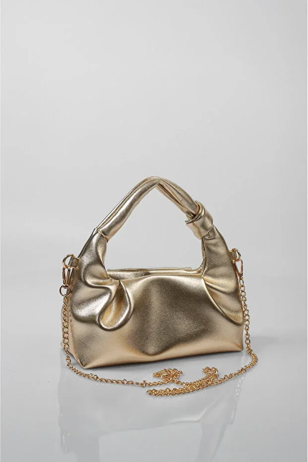 Women's Gold Yellow Mini Chain Bag