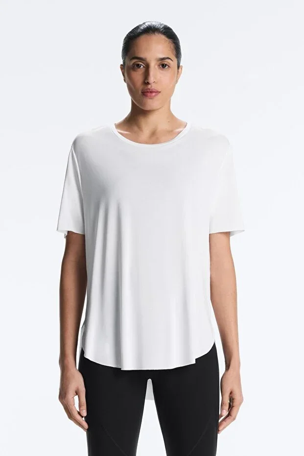 Oysho Short-sleeved modal blend t-shirt