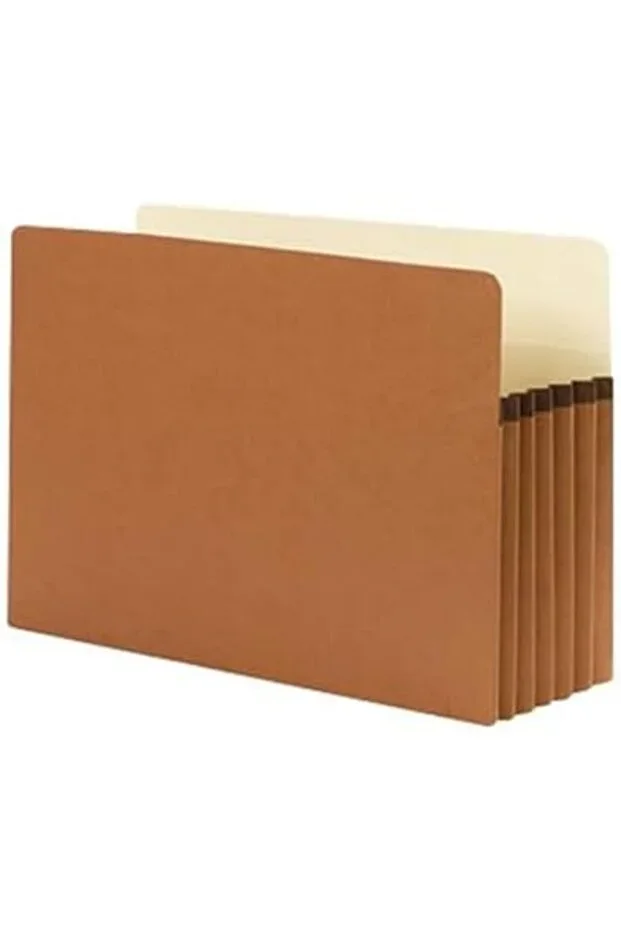 zkra shop 100 recycled file bag, straight cut Tab, 5 – 1/10,2 cm Expansion, Legal Size,
