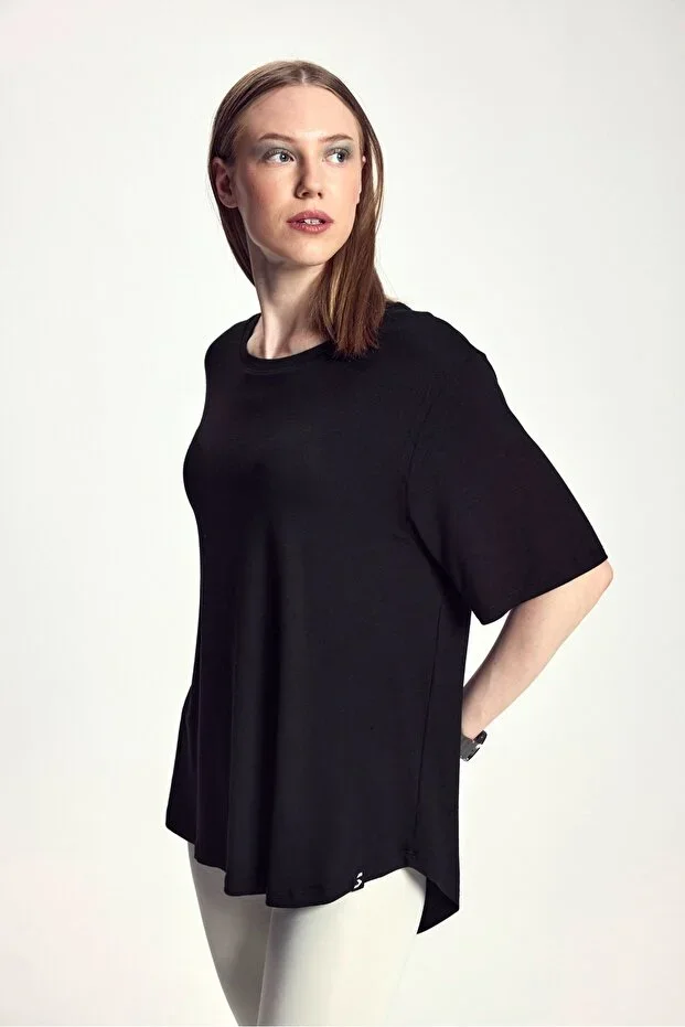 Scorp BareTouch Women's Relaxed Fit Bamboo T-Shirt Black