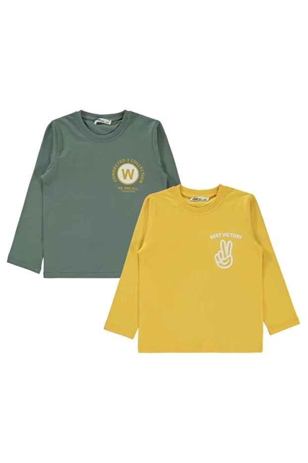 We are all Printed 2-Piece 5-13 Years Sweatshirt - Standard 5-6 Years