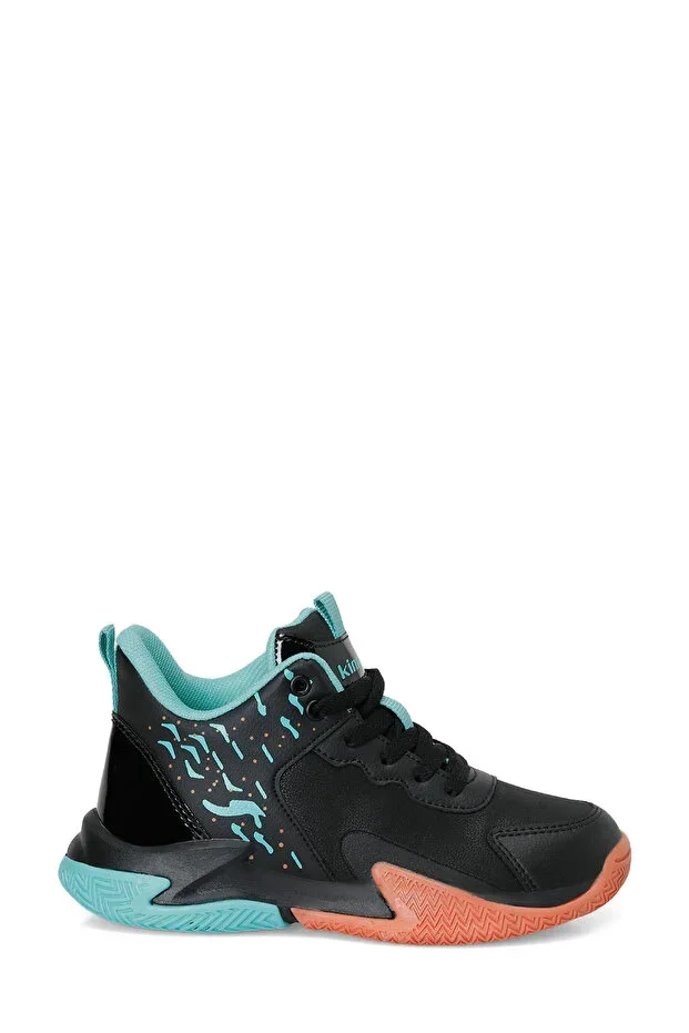 SETRA F Black Kids Basketball Shoes