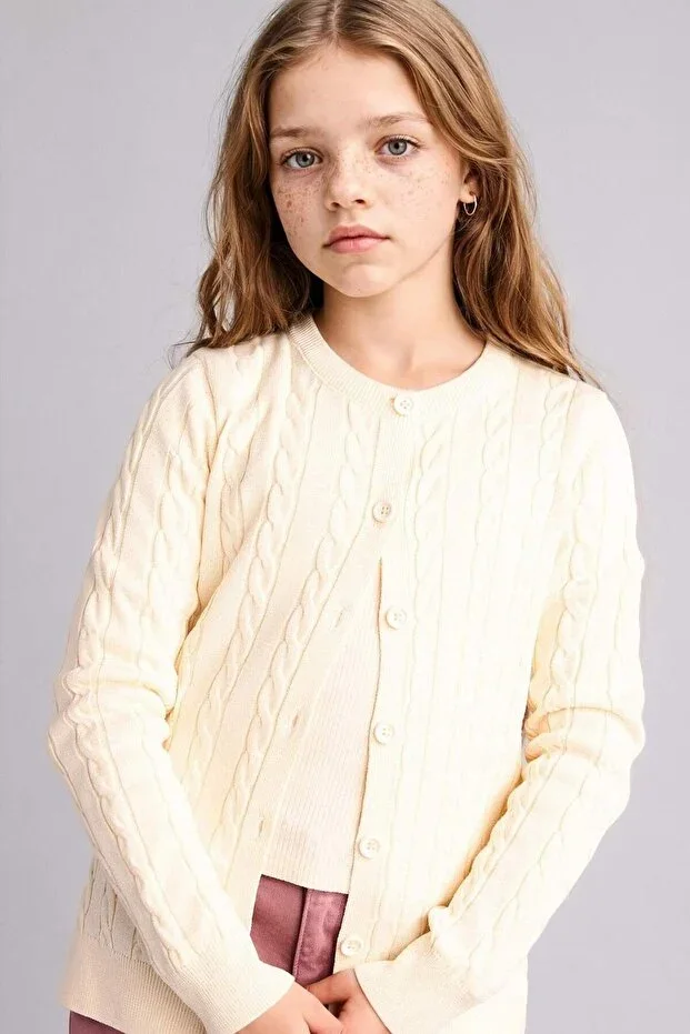 Bicycle Collar Cardigan Girls G6979A826SP
