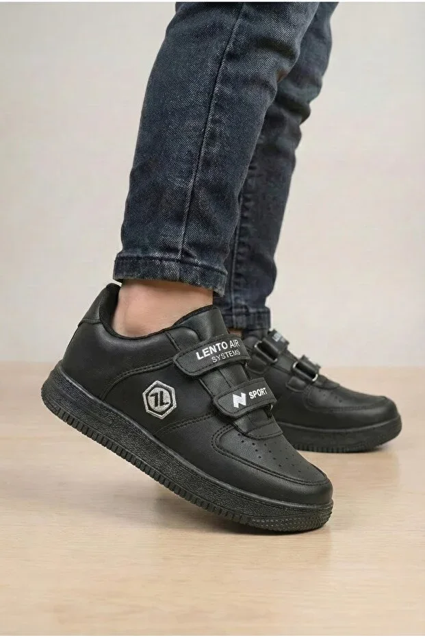 UNISEX BLACK SMOKE KIDS SPORTS SHOES