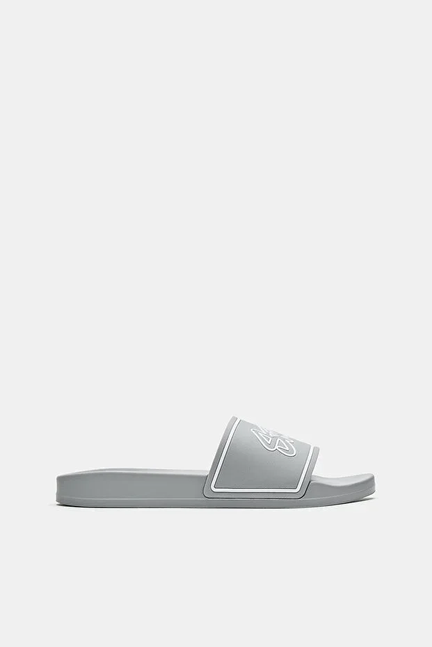 STWD logo rubber sandals