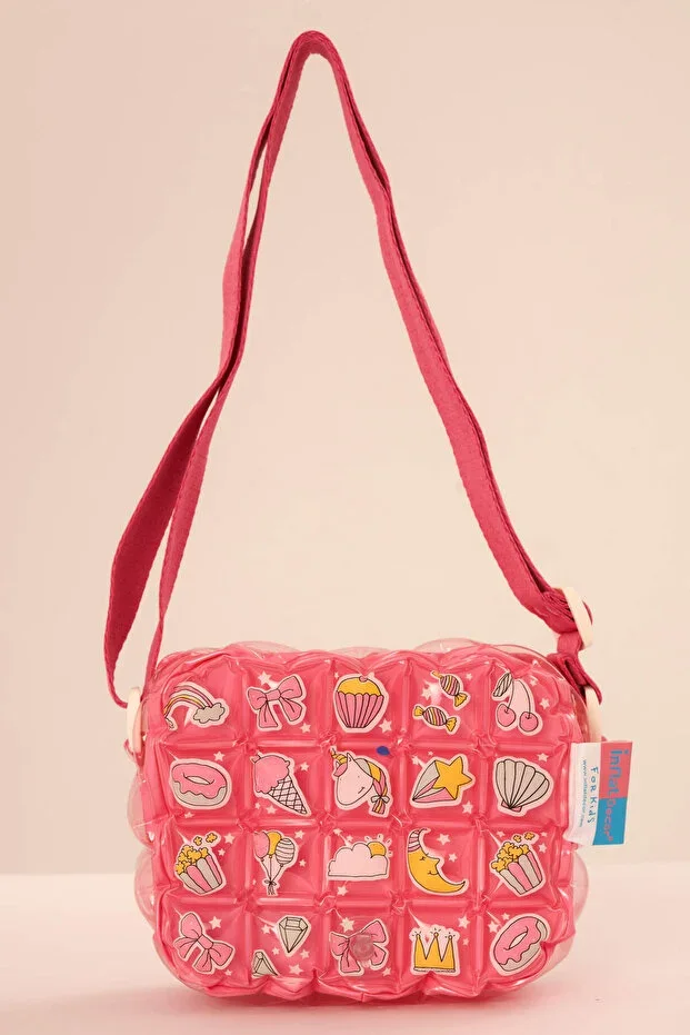 Unicorn Postacı Çanta Pink Bubble Children's Bag