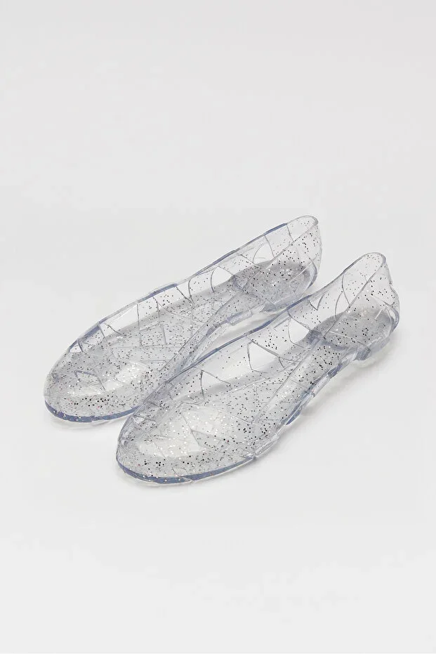 BABETO transparent pink sea shoes