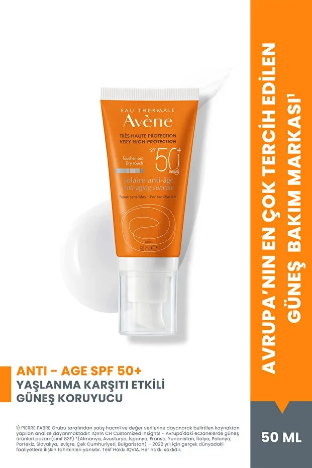 Anti-Age SPF 50+ Anti-Aging Sun Cream High Protection Anti-Aging Sun Cream 50 ml