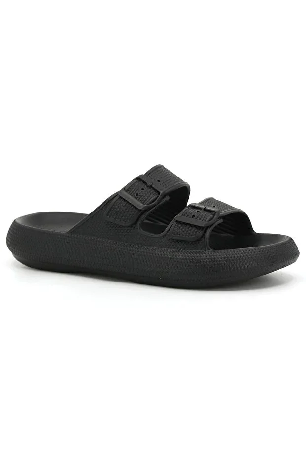 Soelite Beach Pool Garden Sea Summer Soft Thick Sole Double Strap Unisex Casual Slippers