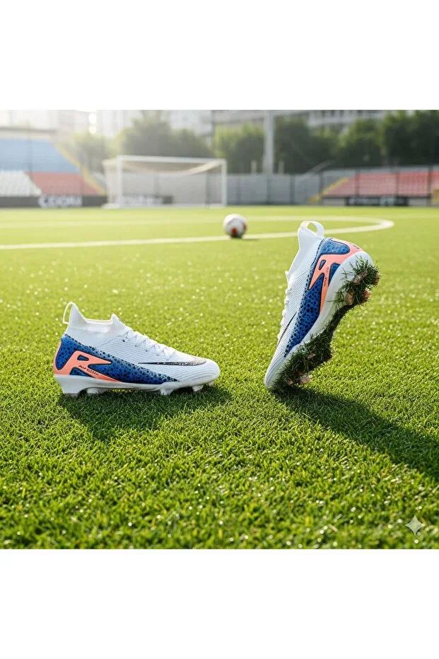 Air Laliga Kids Cleats Pro Football Shoes Turf Shoes Sock Cleats Adult