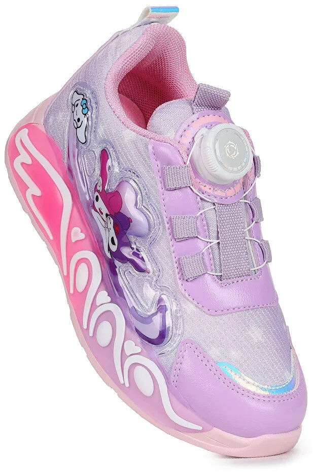 Eldon Lightweight Sole Lace-Up Girls' Sports Shoe