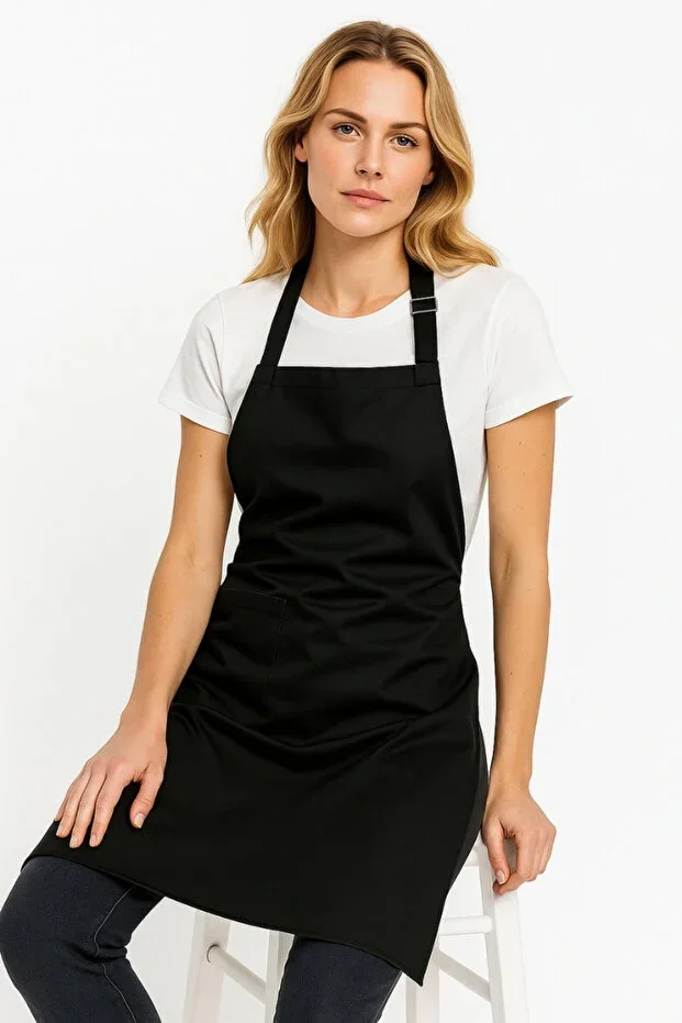Apron with Name Embroidery Option - Full Strap Chef Apron – Modern Kitchen Apron | For Men & Women