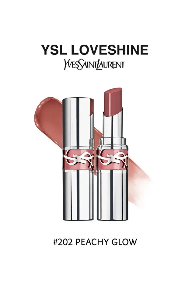 Loveshine Intense Shine Lipstick with Care Content 202 Peachy Glow 3614274132700