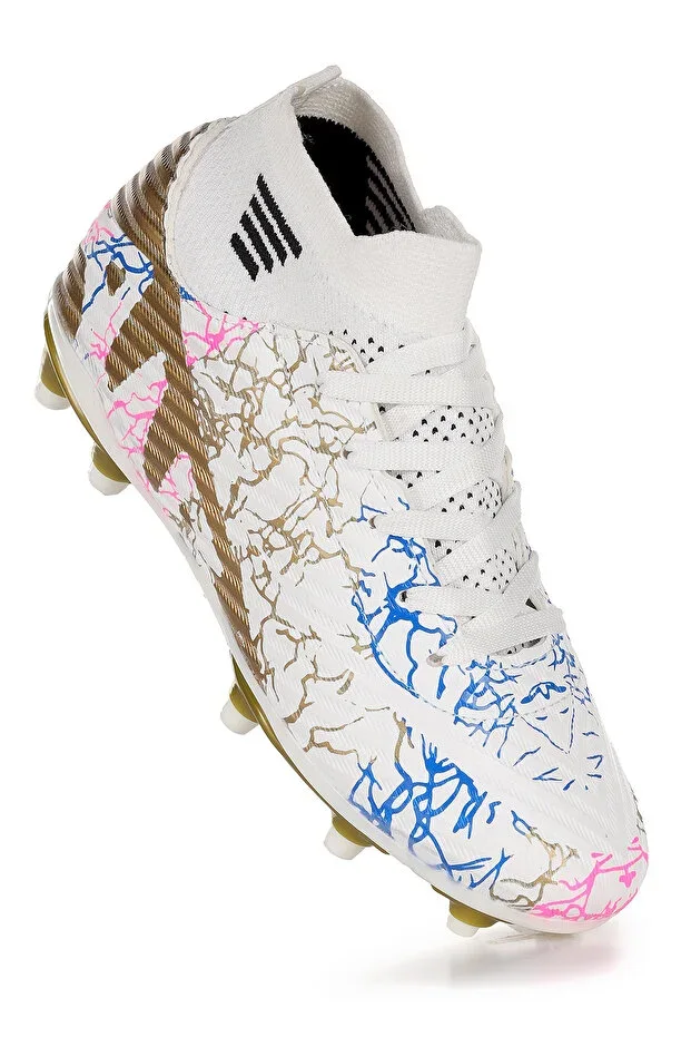 Liga High Neck Cleats Grass Field Boys Football Shoes
