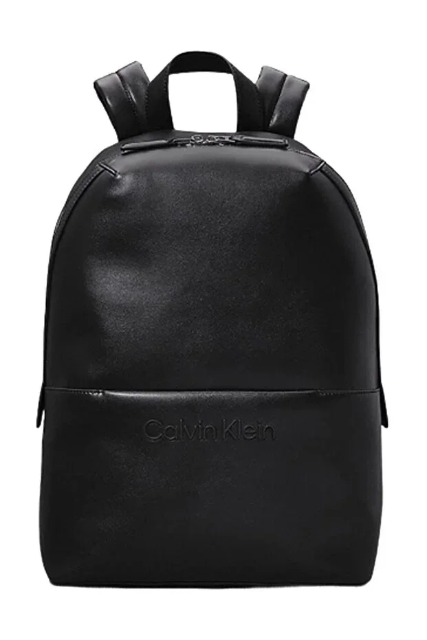 Black 30x43x16 cm Men's Backpack CK SET ROUND BP