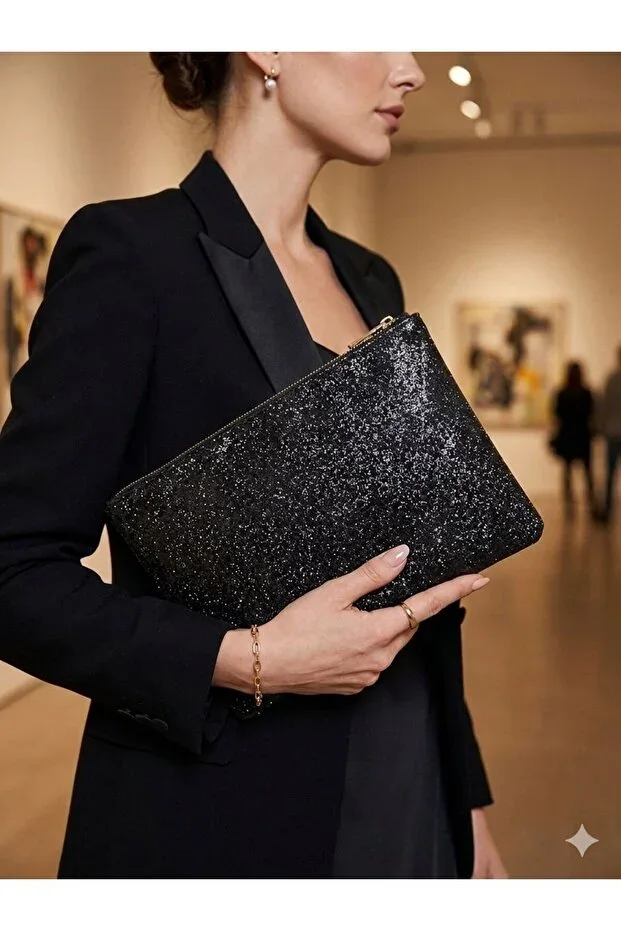 Multi-purpose premium portfolio, makeup and evening bag WITH WRISTLET!