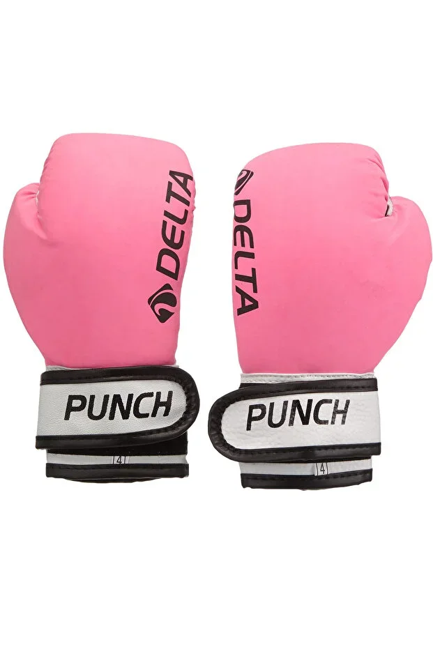 Punch Pink Boxing Gloves 4 OZ – Children & Youth Kickboxing, Muay Thai, Training and Sparring Gloves