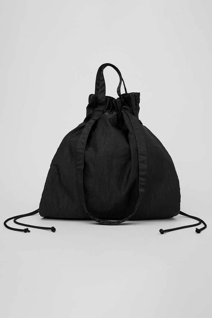 Alo Yoga Utility Tote Bag Black | HFNDE-1603