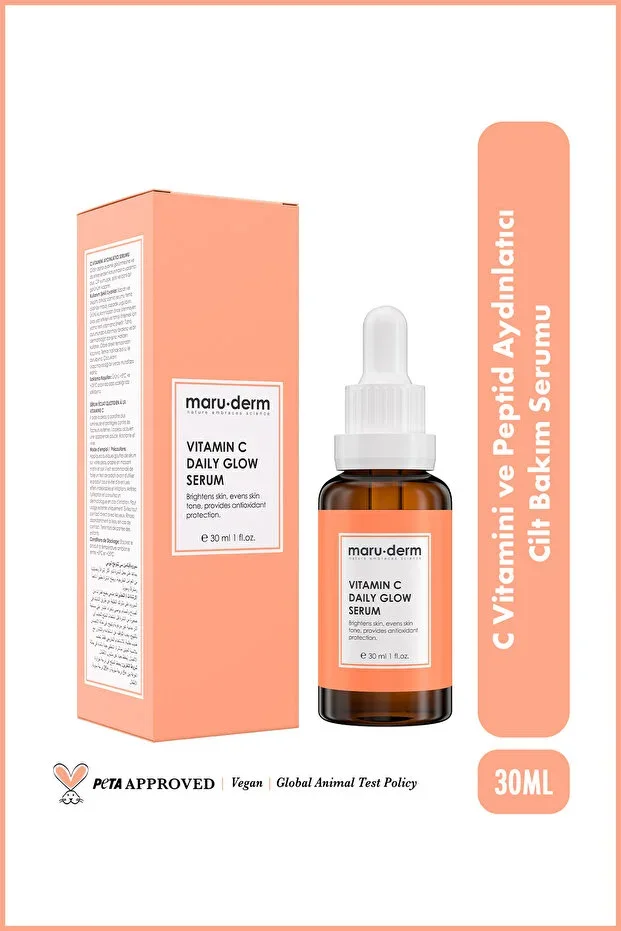 Maru.Derm Vitamin C and Peptide Brightening Skin Care Serum 30 ml