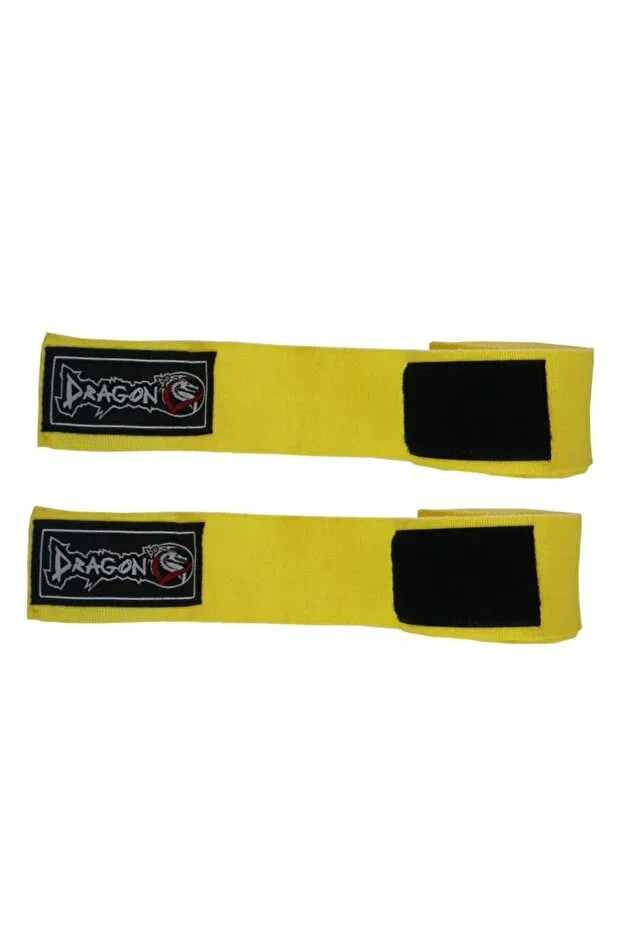 83821 Elite Elastic 3.5 Meter Bandage Yellow Boxing Bandage