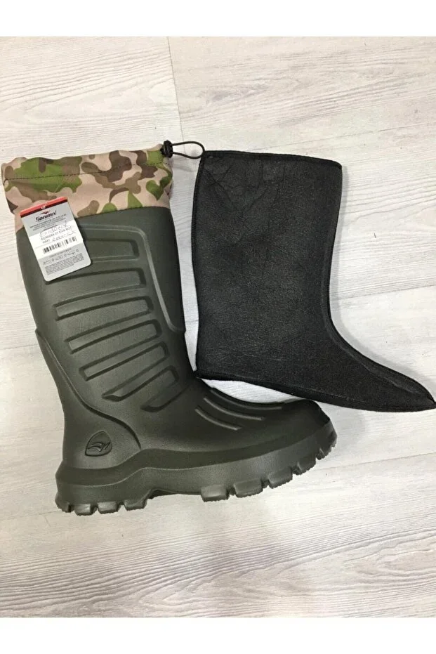 Men's Khaki Rubber Boots