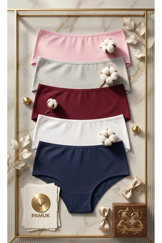 5-Piece High Waist 100% Cotton Bato (EXTRA SOFT AND EXTRA FLEXIBLE)