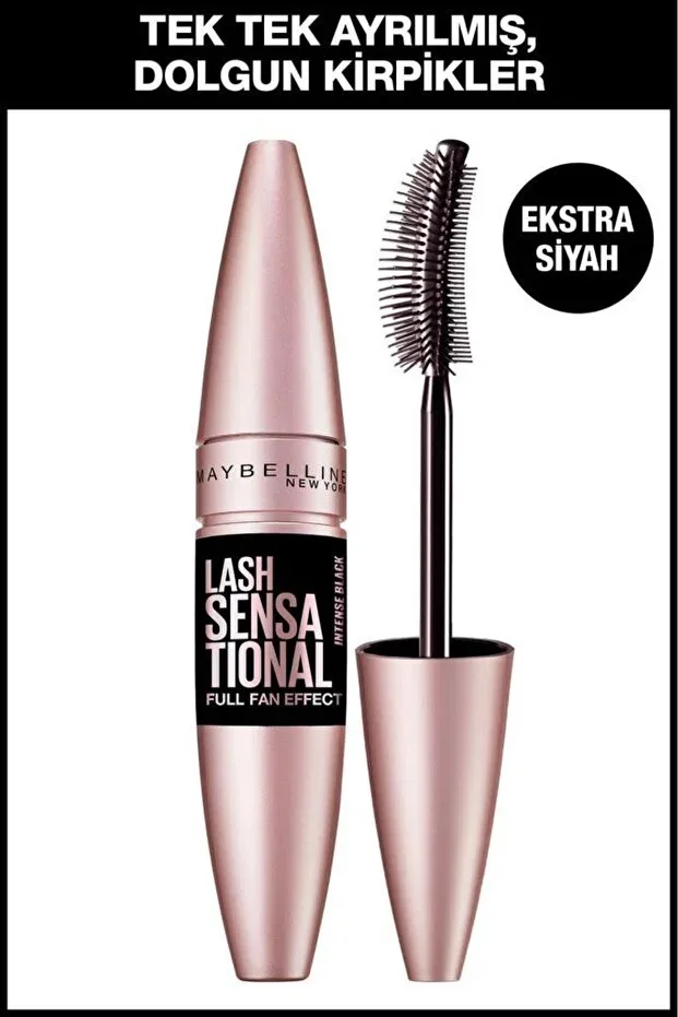 Maybelline New York Lash Sensational Fan Effect Intense Black Mascara - Extra Black